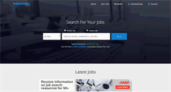 Desktop Screenshot of indianjobsportal.com